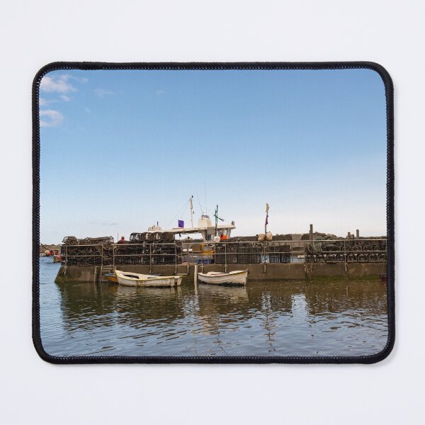 Item preview, Fishing boats in the harbour designed and sold by yackers1.