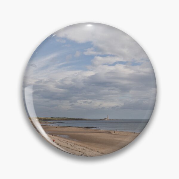Item preview, Bright and Breezy Whitley Bay beach. designed and sold by Violaman.