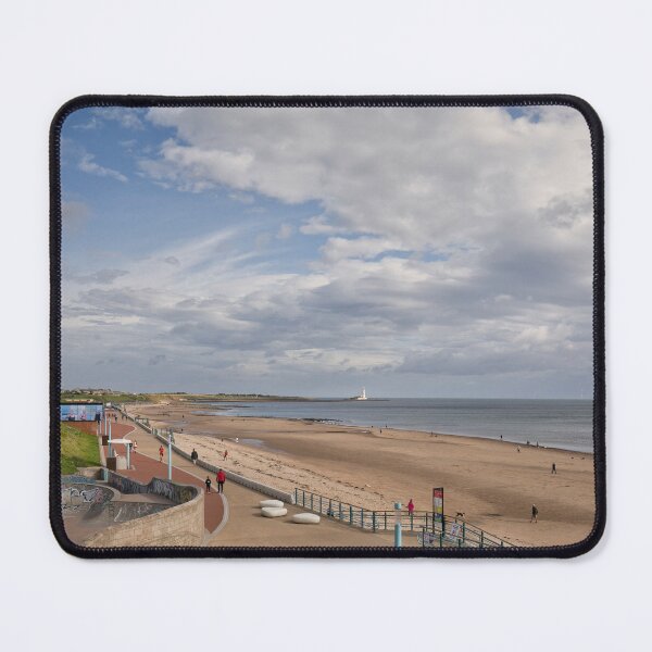 Item preview, Bright and Breezy Whitley Bay beach. designed and sold by Violaman.