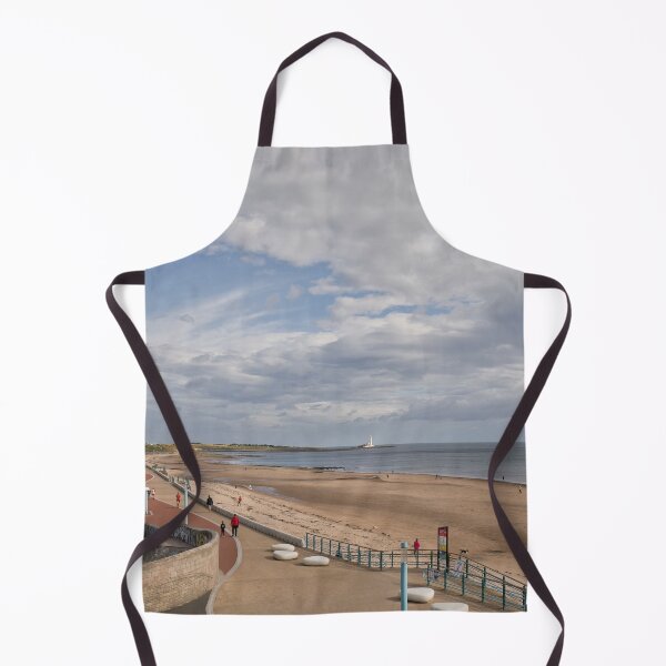 Item preview, Bright and Breezy Whitley Bay beach. designed and sold by Violaman.