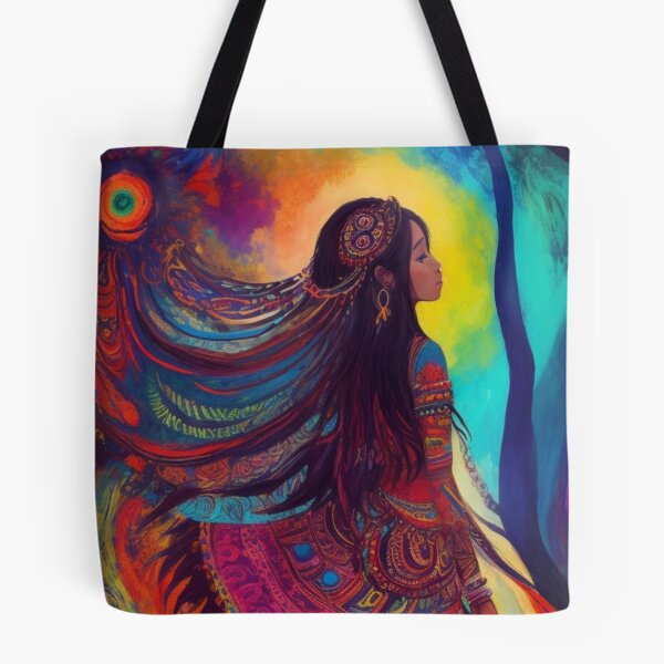 Item preview, Enchanting Ayahuasca Dream: Abstract Native Art | Native Americans - America designed and sold by Badowolf.