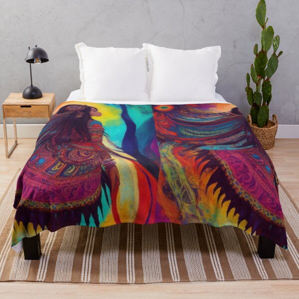 Item preview, Enchanting Ayahuasca Dream: Abstract Native Art | Native Americans - America designed and sold by Badowolf.