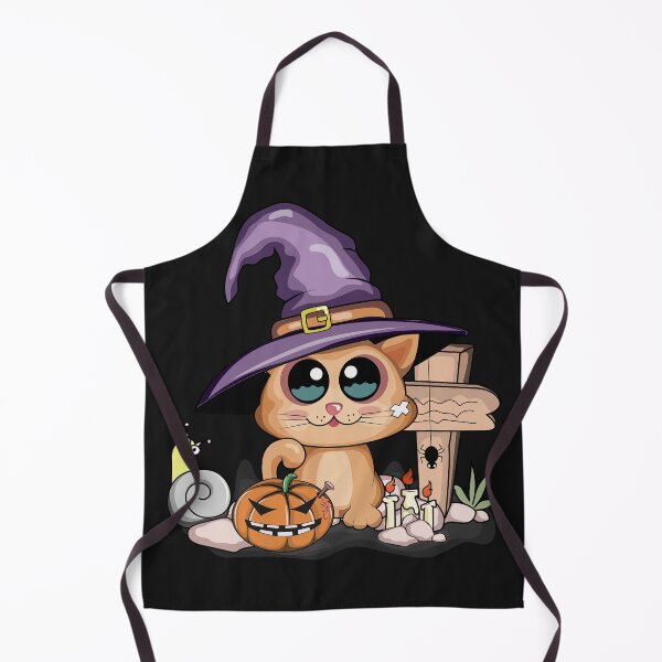 Item preview, Halloween witch cat with pumpkin designed and sold by anurak2516.