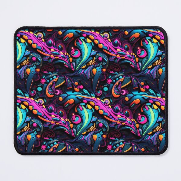 Item preview, Cyberpunk Neon Paisley Dreams #3 designed and sold by Electric-Easel.