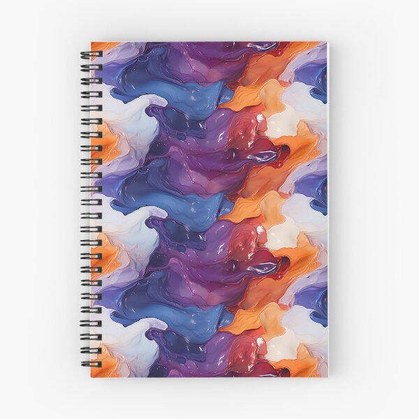 Item preview, Vibrant Liquid Colors designed and sold by Lumistica.
