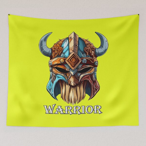 Item preview, Nordic Scandinavian Warrior Viking Helmet designed and sold by ⭐Beatiful House⭐.