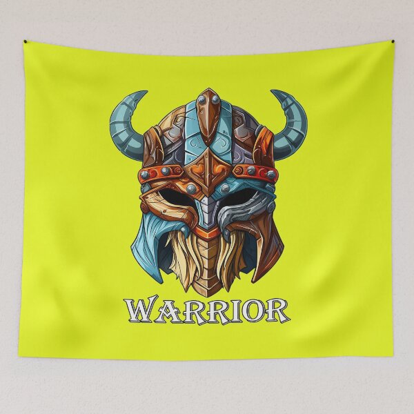 Item preview, Nordic Scandinavian Warrior Viking Helmet designed and sold by ⭐Beatiful House⭐.