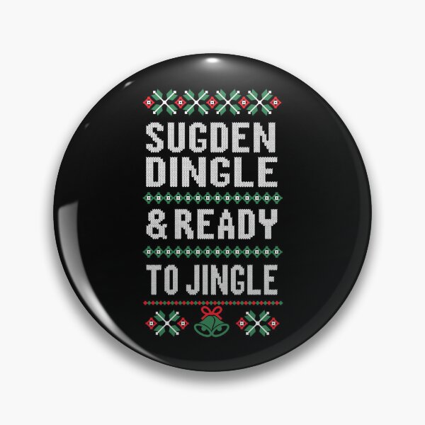 Item preview, Sugden Dingle & Ready to Jingle Sweater designed and sold by CariHodges.