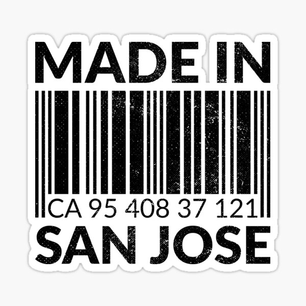 Gay Pride 408 San Jose Area Code' Sticker