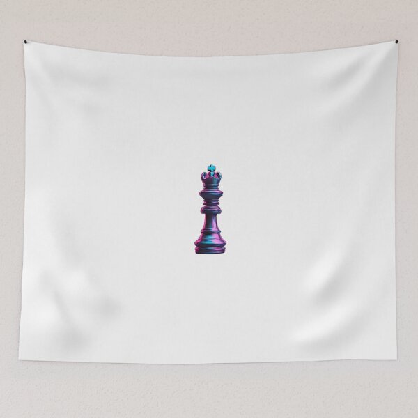 Item preview, The Neon Chess King designed and sold by ChessThings.