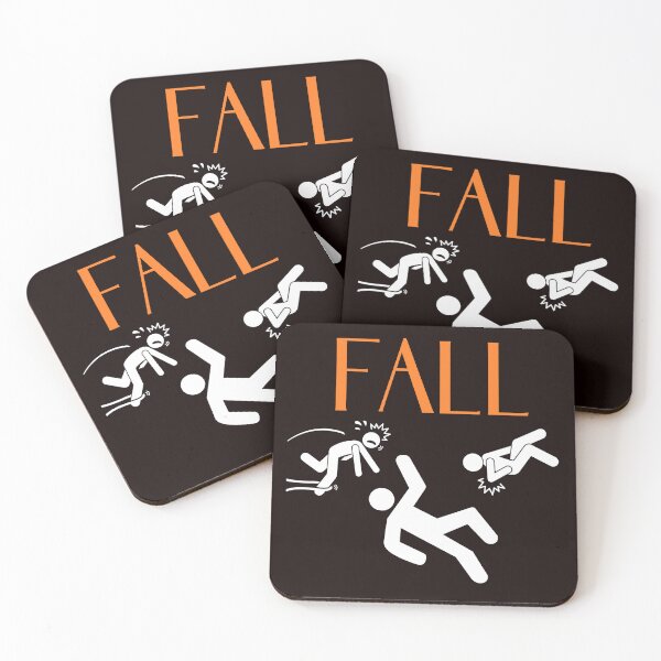 Item preview, Funny FALL Falling Black or Dark BG  designed and sold by Paradise-Wishes.