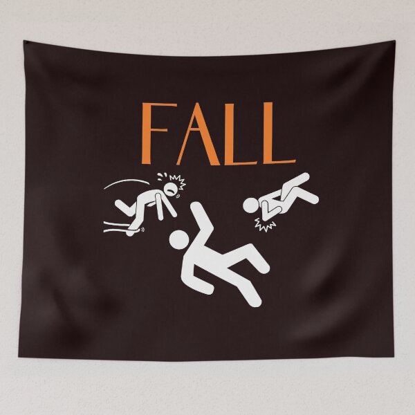Item preview, Funny FALL Falling Black or Dark BG  designed and sold by Paradise-Wishes.