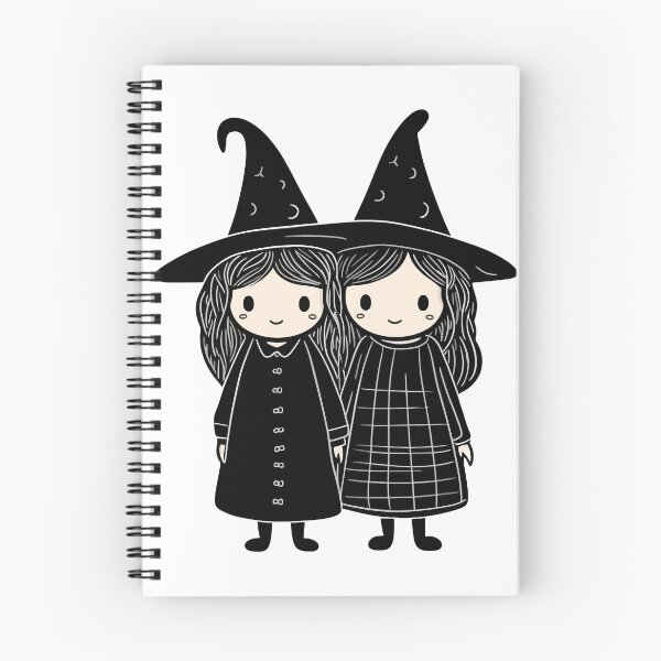 Item preview, Adorable Sisters: A Funny and Magical Witch Duo designed and sold by Artwyz.
