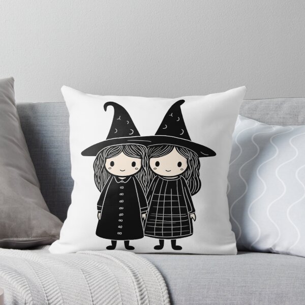 Item preview, Adorable Sisters: A Funny and Magical Witch Duo designed and sold by Artwyz.