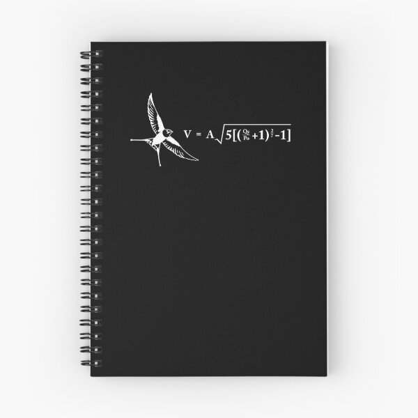 Item preview, Airspeed Velocity of an Unladen Swallow designed and sold by Handmade By Droids.