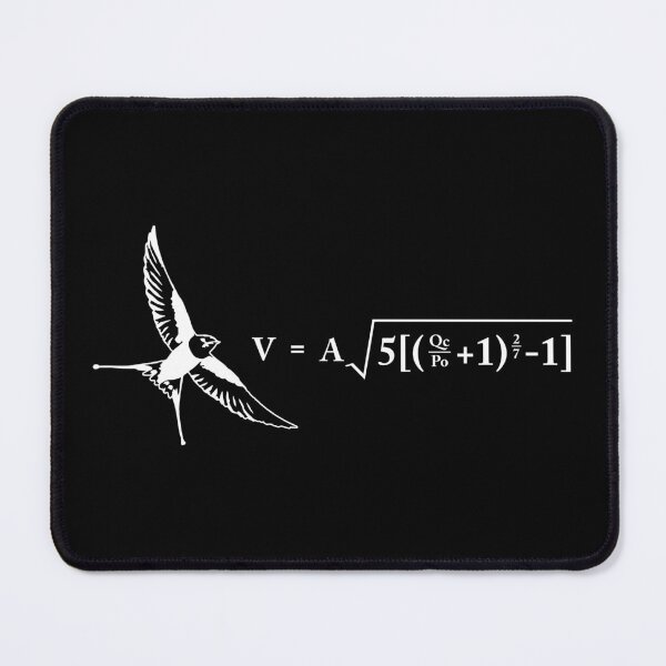 Item preview, Airspeed Velocity of an Unladen Swallow designed and sold by Handmade By Droids.
