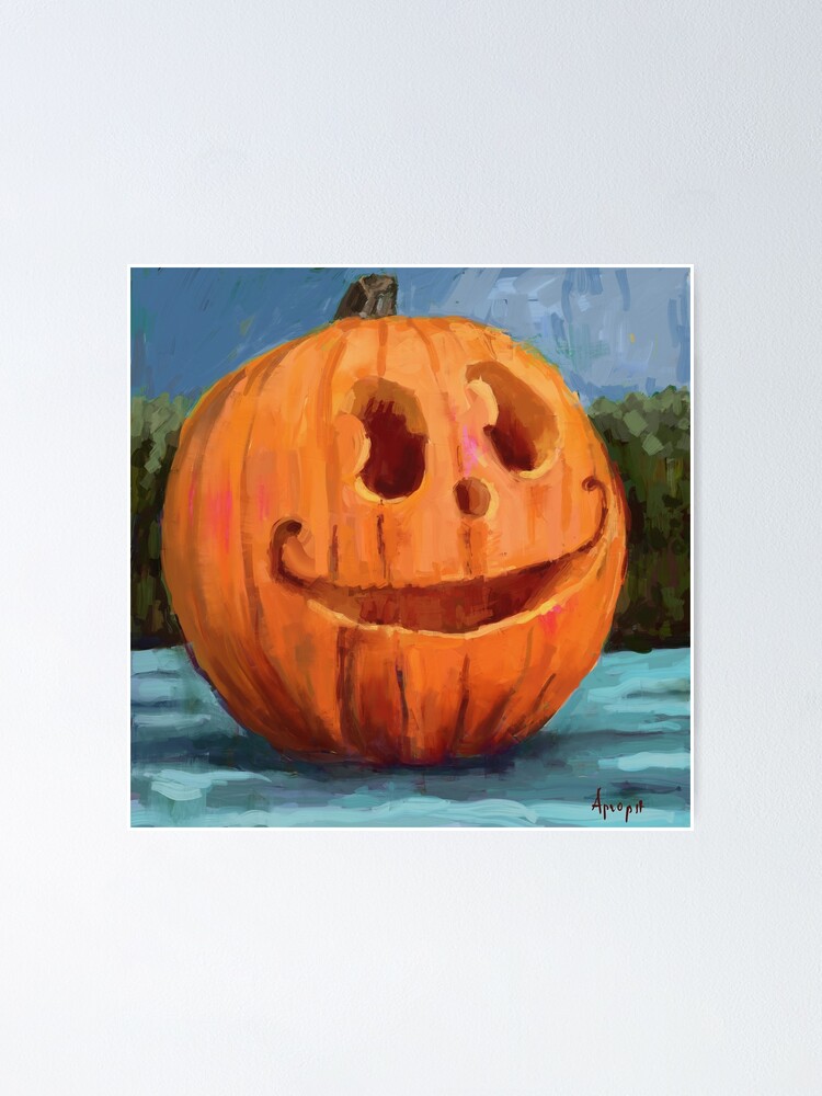 Jack O Lantern Orange Acrylic Paint