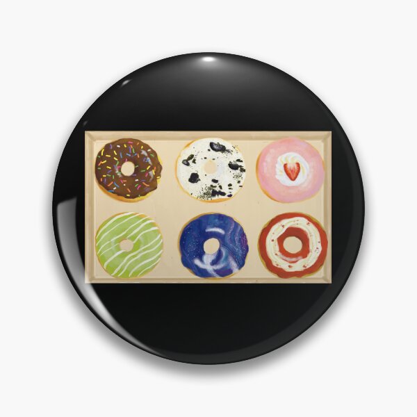 Item preview, Donut box drawing designed and sold by cookwithabrush.