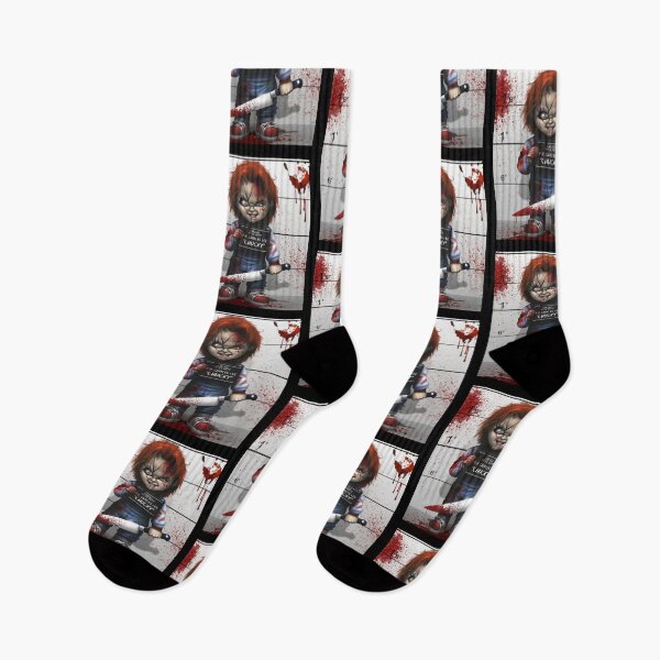 Item preview, Police lineup of Chucky from Child's Play designed and sold by FashionsGiovan.