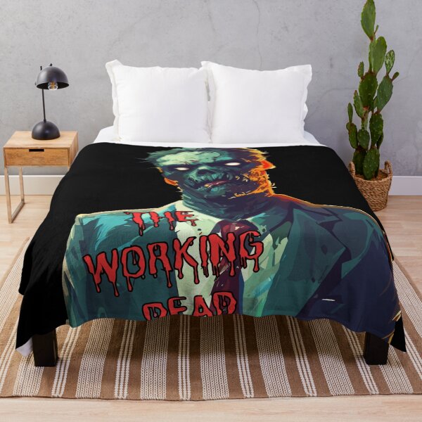 Item preview, The Working Dead - spooky zombie designed and sold by TomFrontierArt.