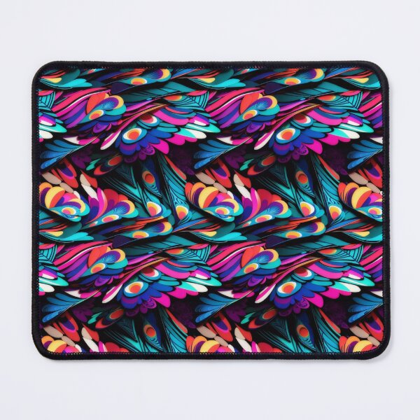 Item preview, Neon Peacock Feathers Elegance #2 designed and sold by Electric-Easel.