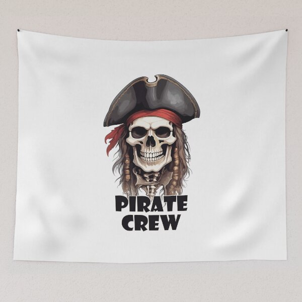 Item preview, Skeleton Pirate Crew designed and sold by Ridaelb.