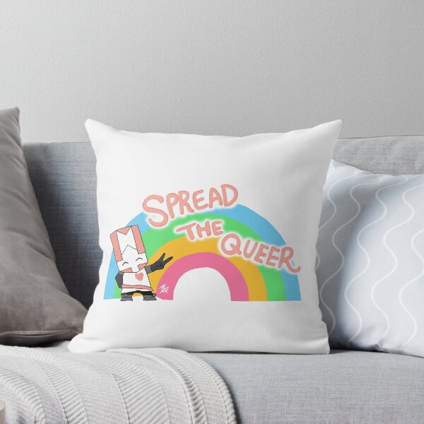 Item preview, Pink Knight 'Spread The Queer' Castle Crashers Fanart designed and sold by CallieHigh.