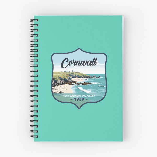 Item preview, Cornwall Area of Outstanding Natural Beauty (AONB) United Kingdom - 1 - Sticker Series Digital Art | WanderUpNorthCo. designed and sold by WanderUpNorth.