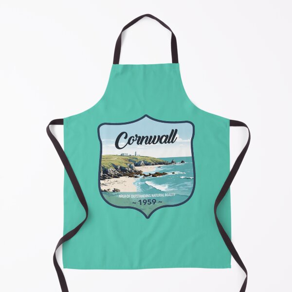 Item preview, Cornwall Area of Outstanding Natural Beauty (AONB) United Kingdom - 1 - Sticker Series Digital Art | WanderUpNorthCo. designed and sold by WanderUpNorth.