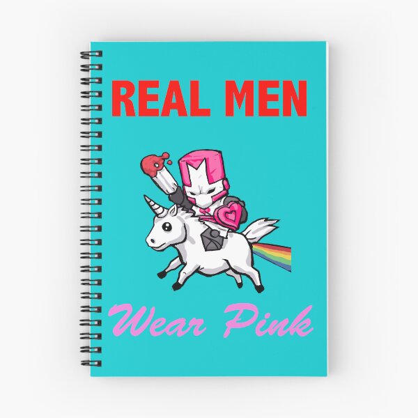 Item preview, Castle Crashers Real Men Wear Pink designed and sold by CallieHigh.