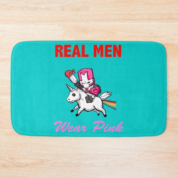 Item preview, Castle Crashers Real Men Wear Pink designed and sold by CallieHigh.