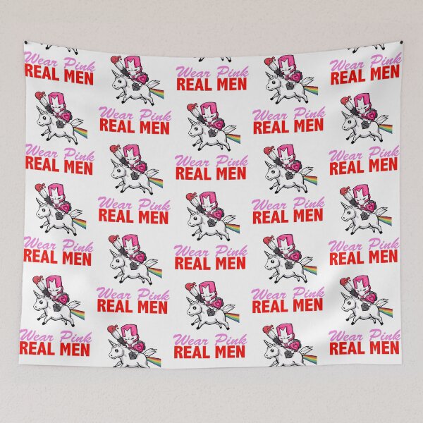 Item preview, Castle Crashers Real Men Wear Pink designed and sold by CallieHigh.