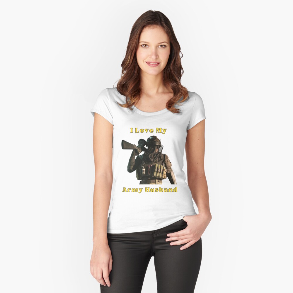 Item preview, Fitted Scoop T-Shirt designed and sold by printablegood.