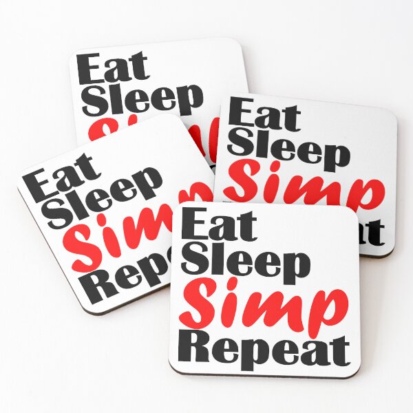 Item preview, Certified Simp Eat Sleep Simp Repeat Classic designed and sold by Sonatablue.