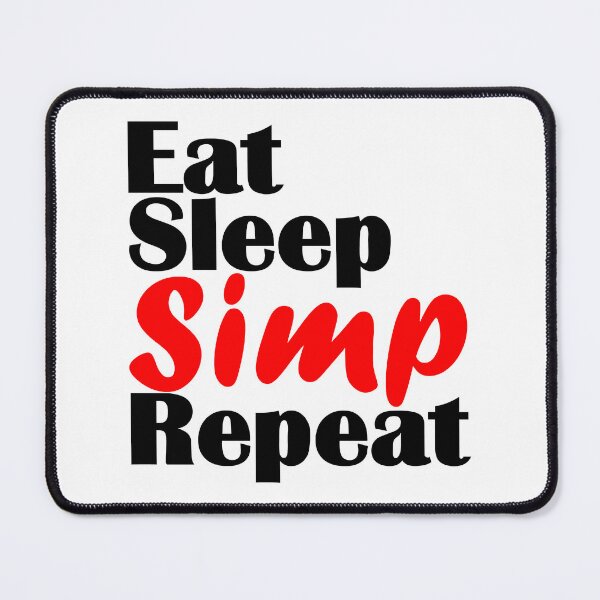 Item preview, Certified Simp Eat Sleep Simp Repeat Classic designed and sold by Sonatablue.