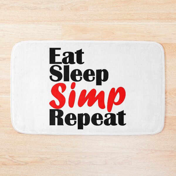 Item preview, Certified Simp Eat Sleep Simp Repeat Classic designed and sold by Sonatablue.