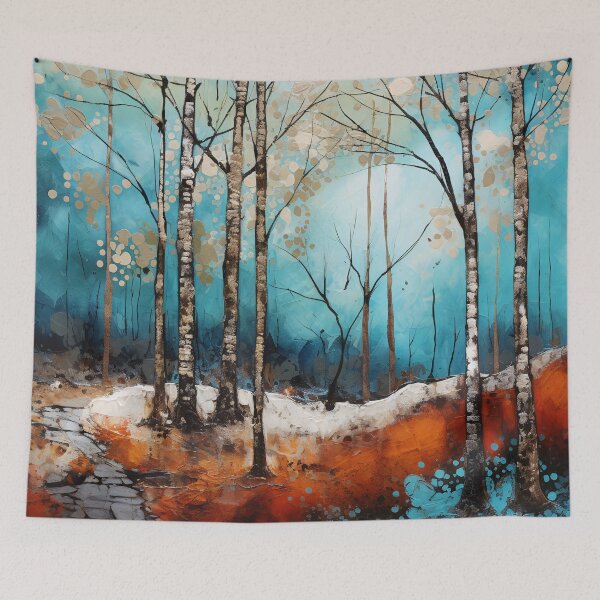 Item preview, Birch Trees 2 designed and sold by Red Witch Art.