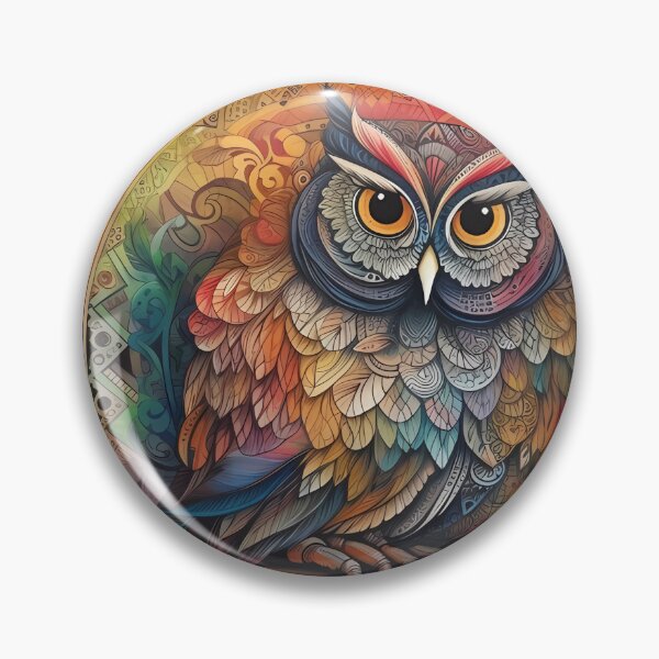 Item preview, Mandala Owl decor designed and sold by VeronicArt85.