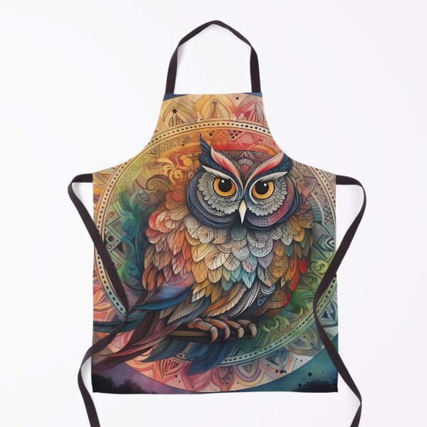 Item preview, Mandala Owl decor designed and sold by VeronicArt85.