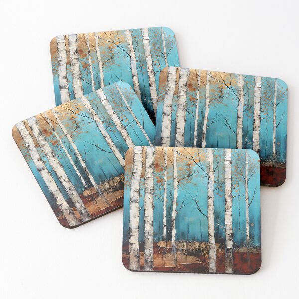 Item preview, Birch Trees 3 designed and sold by Red Witch Art.