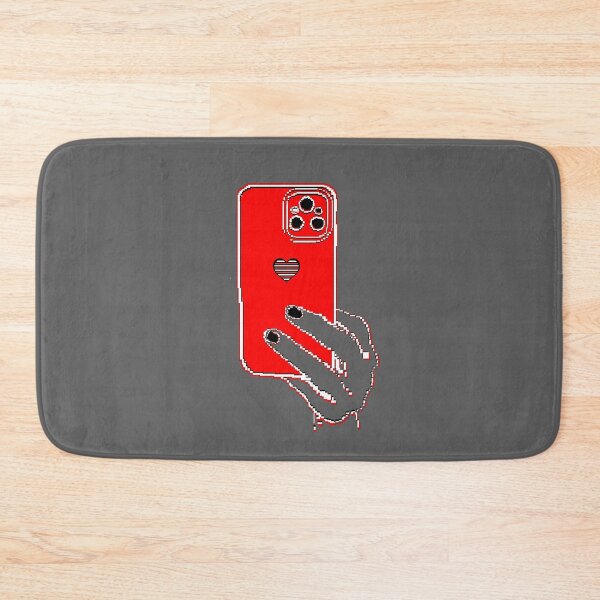 Item preview, mirror selfie phone in hand pixelart designed and sold by 4rpixs.
