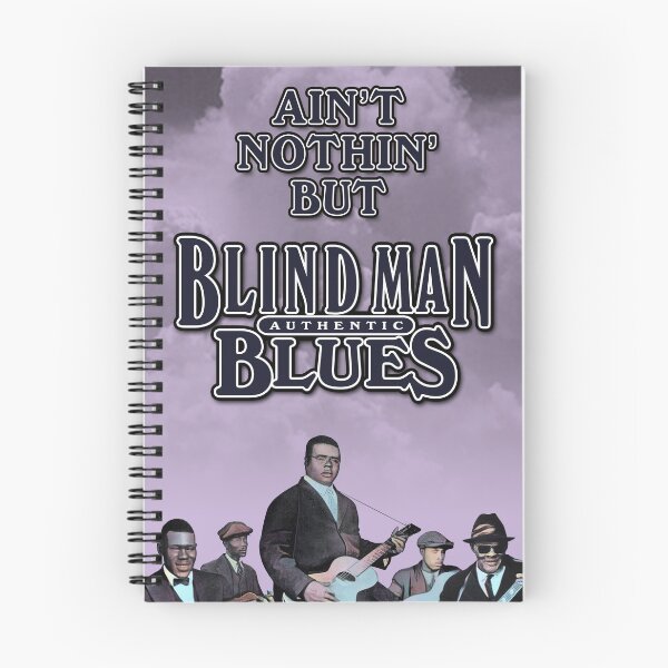 Item preview, Ain't Nothin' But Blind Man Blues designed and sold by TIGERDAVER.
