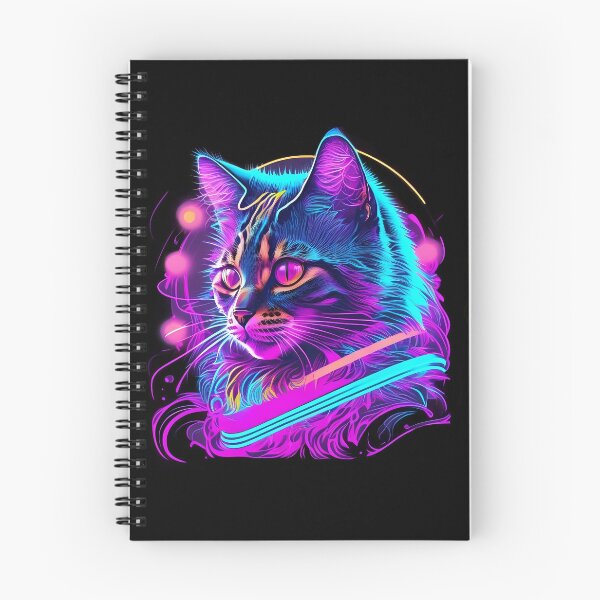 Item preview, Synthwave Style / Neon Cat designed and sold by Seneku-Design.