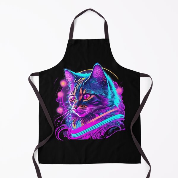 Item preview, Synthwave Style / Neon Cat designed and sold by Seneku-Design.