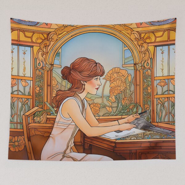 Item preview, Receptionist designed and sold by ComicsFactory.