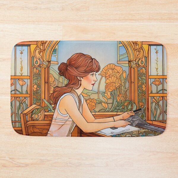 Item preview, Receptionist designed and sold by ComicsFactory.