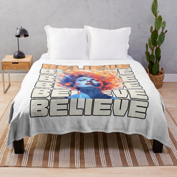 Item preview, Glowing Women Head. Believe. designed and sold by Jerseysrd.