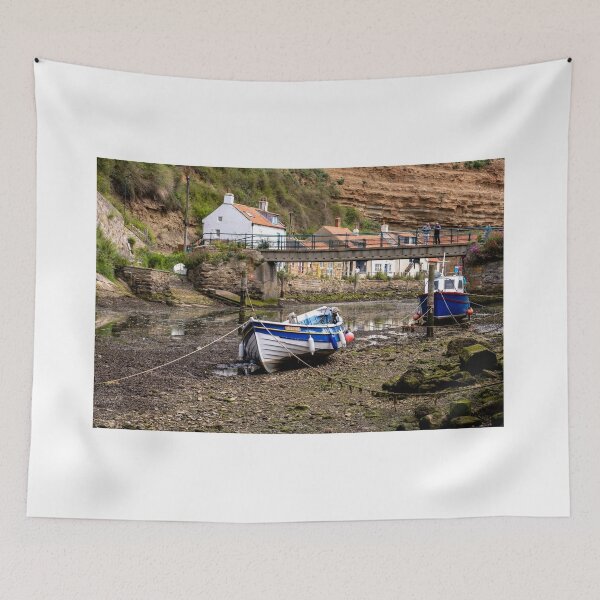 Item preview, The seaside fishing village of Staithes designed and sold by yackers1.