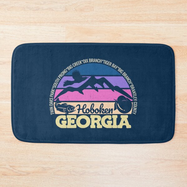 Item preview, Hoboken Georgia Sunset Retro Vintage Local Pride Logo designed and sold by CRHPOD20.