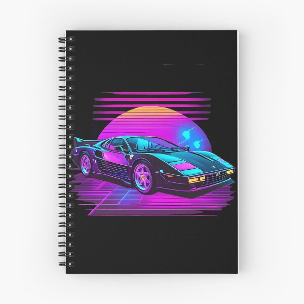 Item preview, Synthwave Style / Neon Sport Car designed and sold by Seneku-Design.